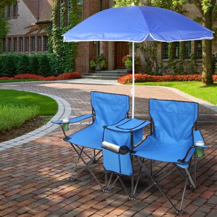 YUN JIN Folding 2-Seat Camping Chair